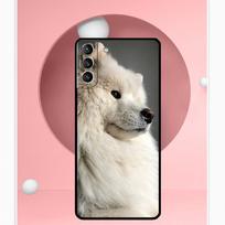 Samojedo šuniuko dėklas Samsung Galaxy S23 S24 Ultra S8 S9 S10 S22 Plus Note 10 20 Ultra S20 S21 FE dėklas Galaxy S21Ultra