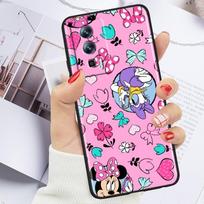Red Minnie Mickey For Xiaomi Redmi 9A 9C 9AT 10C 9 9T 10 12C 13C 8 12 K60 A1 K50 K40 5G Black TPU Phone Case Redmi 13C 5G