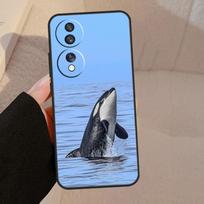 Killer Whale Orca For Honor 90 70 50 Lite Magic 5 Pro 8X 9X Phone Case For Honor X8a X9a X7a X6a X9 X7 X8 X9b Honor X7