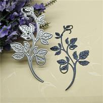 A Flower Vine Art Metal Carbon Steel Knife Die Paper Art Club Embossing Etching Cutting Knife Die One Size sidabras
