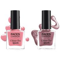 FACESCANADA Faces Splash Glossy Finish Nail Enamel, Ignite 35, 8 Ml And Faces Splash Glossy Nail Enamel, Need Sunglasses 16, 8 Ml