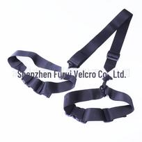 Adjustable Snowboard and Yoga Mat Straps - Single or Double Shoulder with Buckle gray