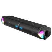 Onikuma Bluetooth Speaker with Night Lights Lamp Intelligent Colorful Lights Speaker Home Card Subwoofer High Volume, High Sound Quality Sound System 21*10*7cm juoda