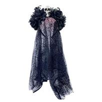 Helovino tema galvos juosta Mirusiųjų dienos kaukolė gėlė šydas plaukų juosta Cosplay kostiumas galvos papuošalas suaugusiems festivalio plaukų dekoracijos D