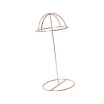 Hat Stand Wig Holder Stable Multifunctional Dome Shape Iron Sturdy Rack Cap for Tabletop