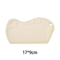 Food-Grade Silicone Non-Slip Kneading and Baking Pad with Rolling Pin and Scraper white