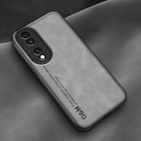 Madingas zomšos odos telefono dėklas Huawei Nova 9 11 SE 12 Honor 50 70 90 Pro įmontuotas magnetinis geležinis smūgiams atsparus silikoninis dangtelis Nova 12 Pro mėlyna