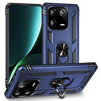 For Xiaomi Mi 13 13T Pro Case Shockproof Armor Ring Stand Bumper Phone Cases For Mi13 Mi13T Xiaomi 13 13T 13 T Back Cover For Mi 13T tamsiai mėlyna spalva