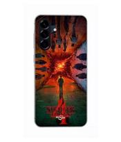 Case - Maniacase - Samsung Galaxy A26 - Silicone - Black - Stranger Things juoda