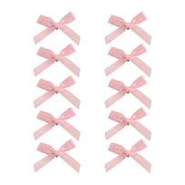 4cm Bow Hair Clip, Ballet  Ribbon, Small Hairpin, Dopamine Sweet  Hair Accessory One Size rožinė