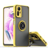 Pasukamas laikiklis, skirtas „Xiaomi Redmi Note 12S 12 11E 11 Pro + 11S 11T Note 10 Pro Max 10S 9 9S 8 Pro“ žiediniam automobilio laikiklio dangteliui For Redmi Note 8 geltona