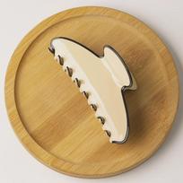 Korean Large Acetic Acid Hairpin - Elegant Shark Clip for Women