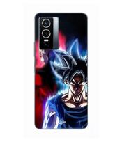 Case For Vivo Y76 5G Dragon ball z super front black Maniacase juoda