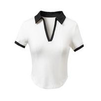 Zhao Lusi 2023 Women's Yoga & Pilates Short-Sleeve Top for Fitness & Running XL balta