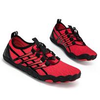 Water Shoes Wading Beach Swimming Diving Shoes Sports Fitness Outdoor Hiking Shoe Hiking Shoes Cycling Shoes zapatillas mujer 36 raudona
