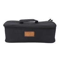 Camping Bag Oxford Fabric Anti Collision Insulated Picnic Cookware Utensil Handbag for Outdoor black