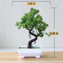 1pc Artificial Plants Bonsai Small Tree Simulation Plants Fake Flowers Table Potted Ornaments Home Decoration Hotel Garden Decor Simulated potted