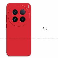 For Vivo X100 Ultra Case Vivo X100 Ultra Cover Original Shockproof Liquid Silicone Protective Phone Back Cover Vivo X100 Ultra Vivo X100 Ultra raudona
