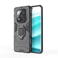 For Xiaomi Redmi Note 14 Pro Back Cover Phone Case Shockproof Armor Anti-Fall Metal Ring Holder Magnetic Protect Funda Coque CHINA&For Redmi Note 14 juoda