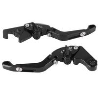 Pair Clutch Brake Levers Set 6 Position Adjustment Fit for Honda GROMCBR150RCBR250R