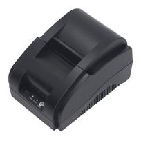 58mm Thermal Printer High Speed Clear Print USB Receipt Printing Machine for Windows for IOS System US Plug black