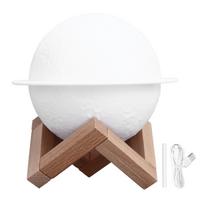 2 viename planetos USB drėkintuvas saugus 200 ml 3 spalvų mini tylus LED planetos eterinių aliejų difuzorius su