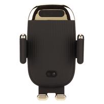 Wireless Car Charger Fast Charging Infrared Sensor Phone Holder Mount for Car Air Vent Black 15W black