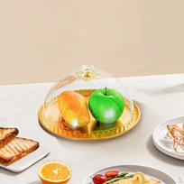 Cake Dome Cover Stand Cover,Cake Display,Cake Lid,Food for Holiday,Cake Plate,Cake 16cm