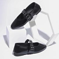 Woman Flats New Ballet Outdoor Loafers Fashion Retro Luxury Sneakers Women Lightweight Mary Jane Shoes Woman Zapatos De Mujer 36