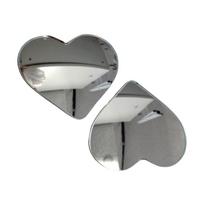 Convex Rearview Side Mirror for Enhanced Safety Blind Spot Mirrors Heart Shaped Side Mirror for Car Easy Installation