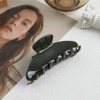 Gold Label Morandi Color Shark Hairpin - High-End Korean Acetic Acid Hair Accessory