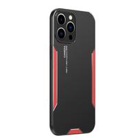 Apple iPhone 15 Pro Max Hard Shell Metal Case for Models 12/13/14/15 Plus iPhone 13 Pro Max black