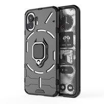 Dėklas Nothing Phone 2, Nothing Phone 1 2 dangtelis, smūgiams atsparus šarvuotas kietas PC silikoninis apsauginis telefono galinis dangtelis, Nothing Phone 2 Nothing Phone 2 gray