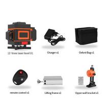 Hilda 3D/4D High-Precision Green Laser Level for Floor and Wall Tiles