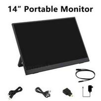 Raspberry Pi 14  1920x1200 Type C/HDMI Display for Computers, Mobile Phones, Xbox, PS4, and Switch