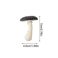 1PC Mushroom Model Creative Walls Tiles Adornment Household Supplies Strong Adsorption Self Adhesive Decorations 11 styles
