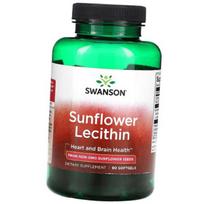 Sunflower Lecithin, Sunflower Lecithin, Swanson 90gelcaps (72280073) 90softgels