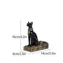 Anubis Dievas Raudonojo Vyno Stovas Europos Mada Kūrybingas Vyno Stovas Baras Raudonojo Vyno Stovas Egipto Amatai Ornamentai