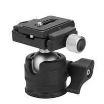 VELEDGE Aluminum Alloy 360 degrees  Swivel Mini Ball Head 5kg Load Mount for DSLR Camera Tripod