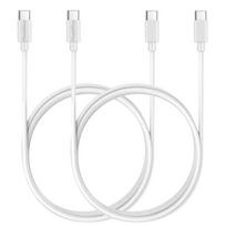 USB-C to USB-C Cable White 1m for DJI RC / DJI RC PRO Remote Controller for Drone [LOT 2] Phonillico®