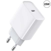 25W USB-C Fast Wall Charger for Xiaomi 11i 11T Pro 5G Mi 11 Lite - Mi 11 Pro - White