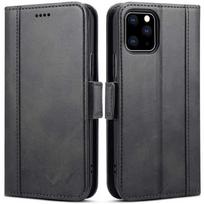 Coque Rabat - Premium - iPhone 11 Pro Max - Protection 360° - Emplacement Carte - Noir