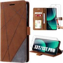 Case - Xiaomi - 13T/13T Pro - PU Leather - Card Holder - Adjustable Stand