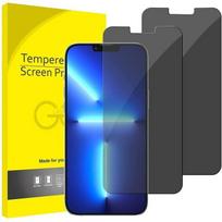 Anti-Spy Tempered Glass - E.F.CONNECTION - for iPhone 13 Pro Max - 9H Resistance - Ultra-thin