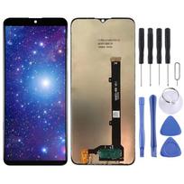 OEM LCD ekranas ZTE Blade V30 Vita 8030 su skaitmenizatoriumi, pilnas komplektas (Juoda) juoda