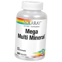 Daugiamineralinis kompleksas, Mega Multi Mineral, Solaray 200 kaps. (36411062) 200caps