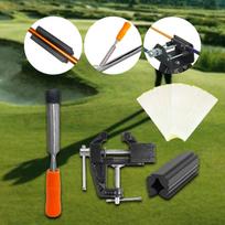 Golf Club Grip Vise Clamp Kit Tape Remover Tool Gifts, Repair Tools Replacement Accessories, Orange Remover black