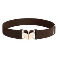 Women's Elastic Belt Versatile High Elastic Waist Belt One Size kava