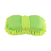 Car Wash Sponge Gloves with Hand Strap Mitt Chenille Fiber for Bathrooms Truck