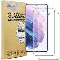 [2 Pack] Film protection écran vitre verre trempé pour Samsung Galaxy S21 5G 6.2  tempered glass screen protector
